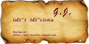 Gál Jácinta névjegykártya